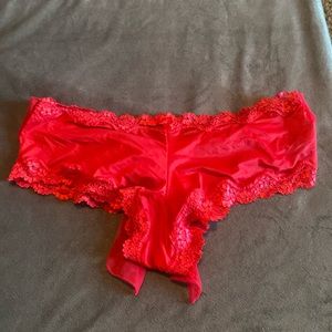 Cute red intimate panty!